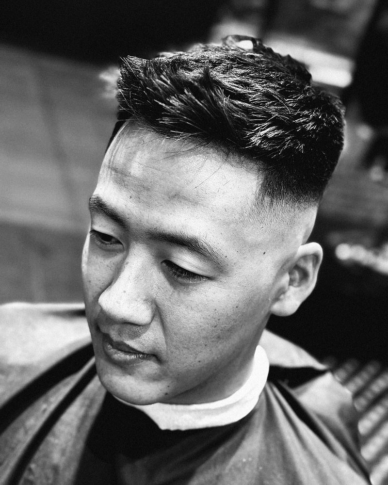 A recent haircut at Sydney Barbers