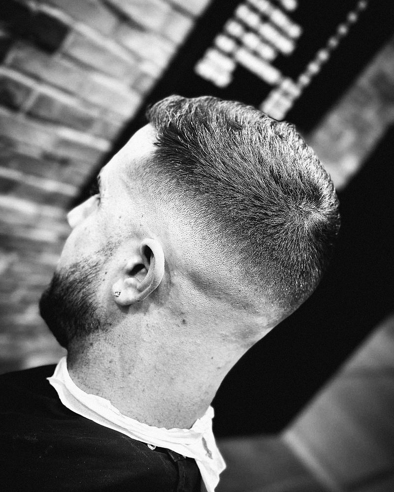 A recent haircut at Sydney Barbers